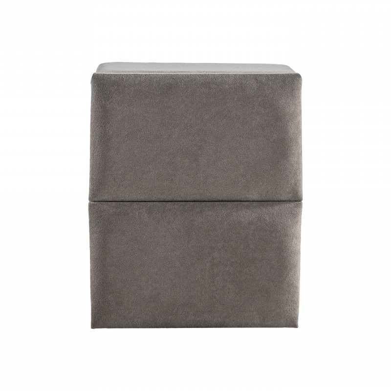 NOVA DOUBLE DRAWER NIGHTSTAND