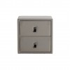 TULİP DOUBLE DRAWER NIGHTSTAND