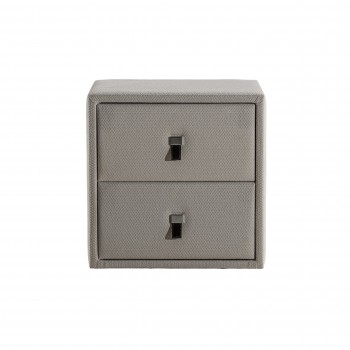 TULİP DOUBLE DRAWER NIGHTSTAND
