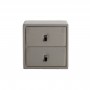 TULİP DOUBLE DRAWER NIGHTSTAND