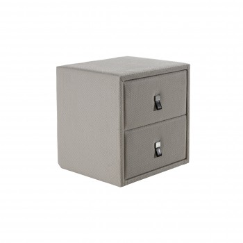 TULİP DOUBLE DRAWER NIGHTSTAND