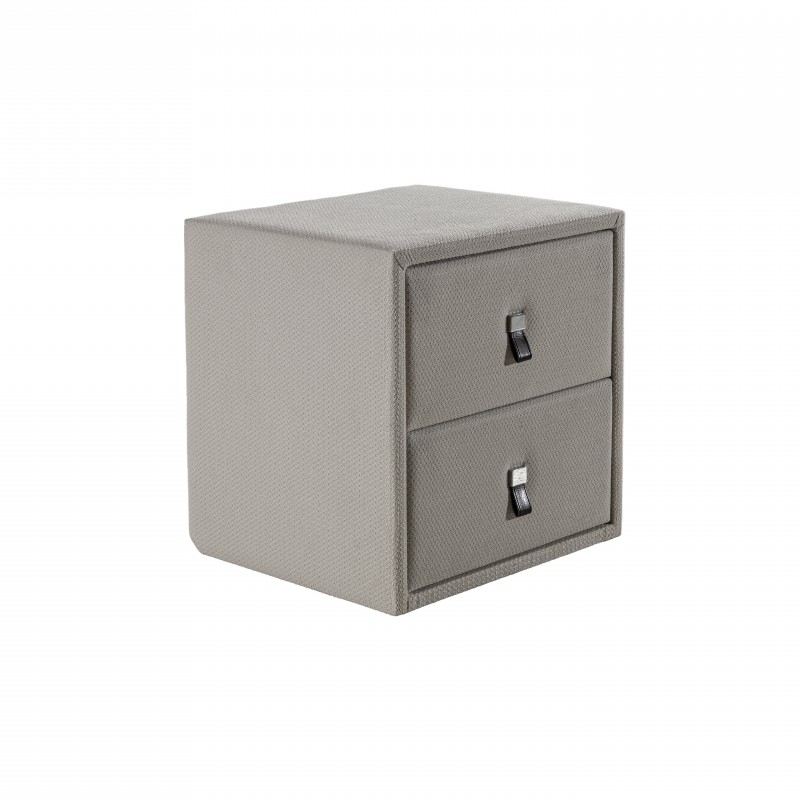 TULİP DOUBLE DRAWER NIGHTSTAND
